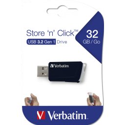 Memorie USB Verbatim Store'n Click 32GB USB 3.2 Black