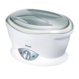 Baie de parafina Beurer MP70 80W temperatura ajustabila 30 benzi 2x450g parafina Alb