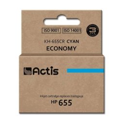 Cartus Cerneala Actis KH-655CR Compatibil cu HP 655 CZ110AE 12ML Cyan