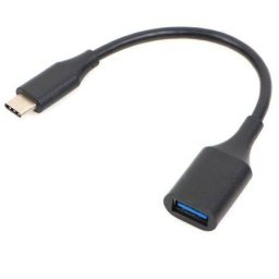 Cablu Gembird A-OTG-CMAF2-01 Adaptor USB 2.0 0.2m Negru