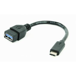 Cablu Gembird A-OTG-CMAF3-01 Adaptor USB 3.0 female la USB-C male 0.2m Negru