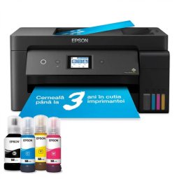 Multifunctionala InkJet Color Epson EcoTank L14150 Retea USB Wireless A3 Black