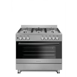 Aragaz mixt Studio Casa FE90/60XMULTIF 5 Arzatoare Gaz Cuptor Electric Grill electric Rotisor 90x60cm Inox