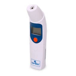 Termometru cu senzor infrarosu Lorelli 1025012 Pentru ureche si frunte Suport inclus Alb