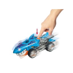 Masinuta Cu Lumini Si Sunete MONDO Hot Wheels Monster Action Sharkruiser Blue