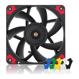 Ventilator pentru carcasa Noctua NF-A12x15 PWM Chromax Black Swap
