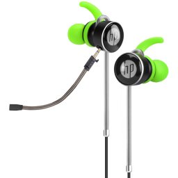 Casti HP DHE-7004 Black Green