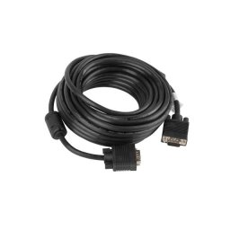 Lanberg VGA - VGA 10m FRR Black