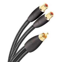 Splitter AudioQuest M22F-FLX-X 1x RCA tata la 2x RCA mama 15cm
