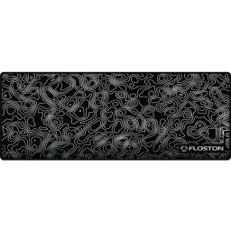 Mousepad Floston Topographic Black