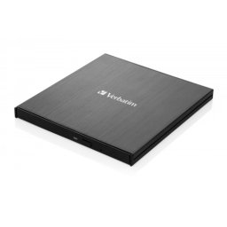 CD/DVD Writer Verbatim Slimline USB 3.2 Gen1/USB-C Negru
