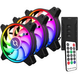 Ventilator pentru carcasa AQIRYS Libra ARGB 120mm Three Fan Pack
