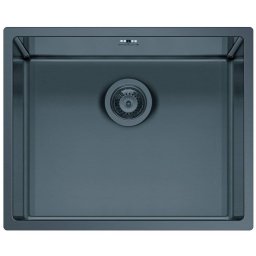 Chiuveta bucatarie Inox Pyramis ASTRIS COLORA 50x40 1B Gun metal