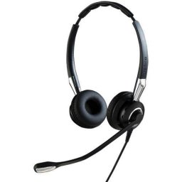 Casti Jabra Bizz 2400 II QD Stereo Duo NC Black Silver