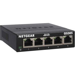 Switch NetGear GS305-300PES 5-Port Gigabit Desktop Metal 300-SERIES