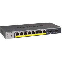 Switch NetGear GS110TP-300EUS ProSafe Smart 10-Port Gigabit Switch 8xPoE 2xSFP