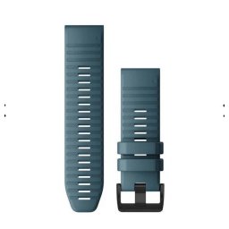 Curea smartwatch Garmin QuickFit 26mm Silicon Lakeside Blue pentru Garmin Fenix 6X