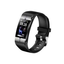 Bratara Fitness MaxCom FW34 Argintiu / Negru