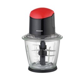 Tocator de legume Heinner HMC-K500BKR 500W 1.5 litri 3 cutite Negru / Rosu