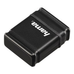 Memorie USB Hama 108045 Smartly USB 2.0 64GB Negru