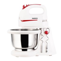 Mixer cu bol Daewoo SDA DHM100W 2 Litri 5 viteze 300W Alb