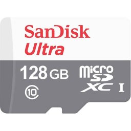 Card Sandisk microSDXC Ultra 128GB 100Mbs Clasa 10
