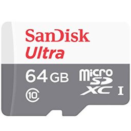 Card Sandisk microSDXC Ultra 64GB 100Mbs Clasa 10