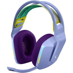 Casti Gaming Wireless Logitech G733 RGB Lilac