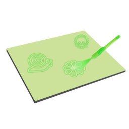 Tablita magica fosforescenta rescriptibila OEM cu marker UV forma A4