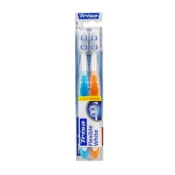 Periuta de dinti manuala Trisa Flexible White Duo Soft