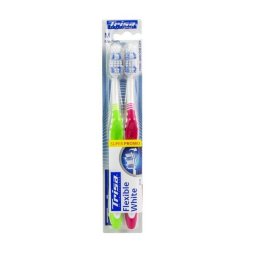 Periuta de dinti manuala Trisa Flexible White Duo Medium