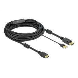 Cablu Delock Display Port - HDMI Black