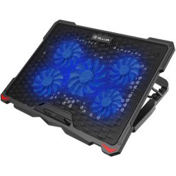 Cooler Tellur Basic 17inch 5 Ventilatoare LED 2xUSB Negru
