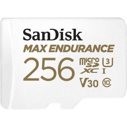 Card de memorie Sandisk Max Endurance 256GB MicroSDXC + Adaptor SD