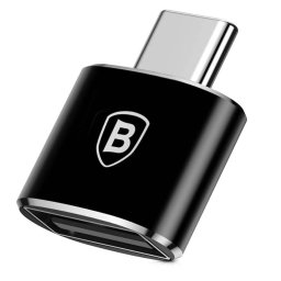 Adaptor Baseus CATOTG-01 USB Type-C La USB 2.0 Negru