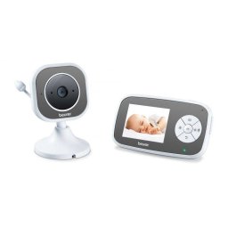 Monitor Video Pentru Bebelusi Beurer BY110 Display LCD Functie Interfon Alb