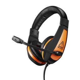 Casti Gaming Canyon Star Raider Black Orange