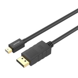 Cablu UNITEK mini DisplayPort - DisplayPort 2m Black
