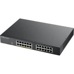 Switch ZyXEL GS1900-24EP-EU0101F 24 porturi Black