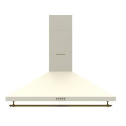 Hota Decorativa cu Design Rustic Studio Casa Tosca Turbo 90cm Putere Absorbtie 645m3/h Crem