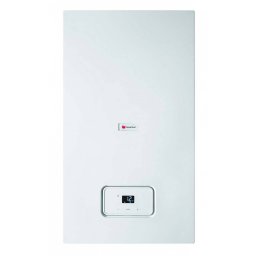 Centrala termica pe gaz in condensare Saunier Duval Semia Condens 25kW + Kit evacuare inclus Clasa Nox 5 Alb