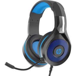 Casti HP DHE-8010 Iluminare LED Negru