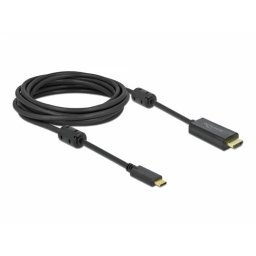 Cablu Delock USB-C - HDMI 4K 60 Hz 5m Black