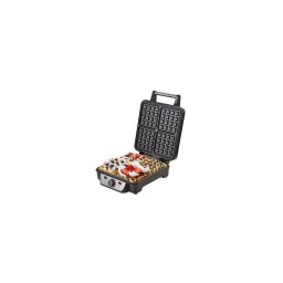 Aparat pentru gaufre/ waffle CAMRY CR 3025 XXL Size 4 Vafe 1150W Negru