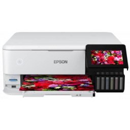 Multifunctionala Epson L8160 CISS Color Inkjet MFP Alb/Negru