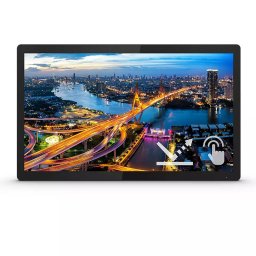 Monitor LED Touch Philips 222B1TFL/00 21.5 FHD IPS 4ms Black