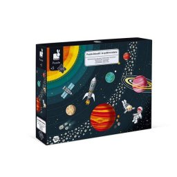 Puzzle educativ Janod Sistemul Solar 100 Piese 5 Ani+