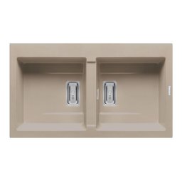 Chiuveta bucatarie Pyramis Kartesio 86x50 2B Sand Beige