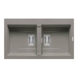 Chiuveta bucatarie Pyramis Kartesio 86x50 2B Industrial Grey
