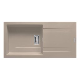 Chiuveta bucatarie Pyramis Kartesio Plus 100x50 1B 1D Sand Beige